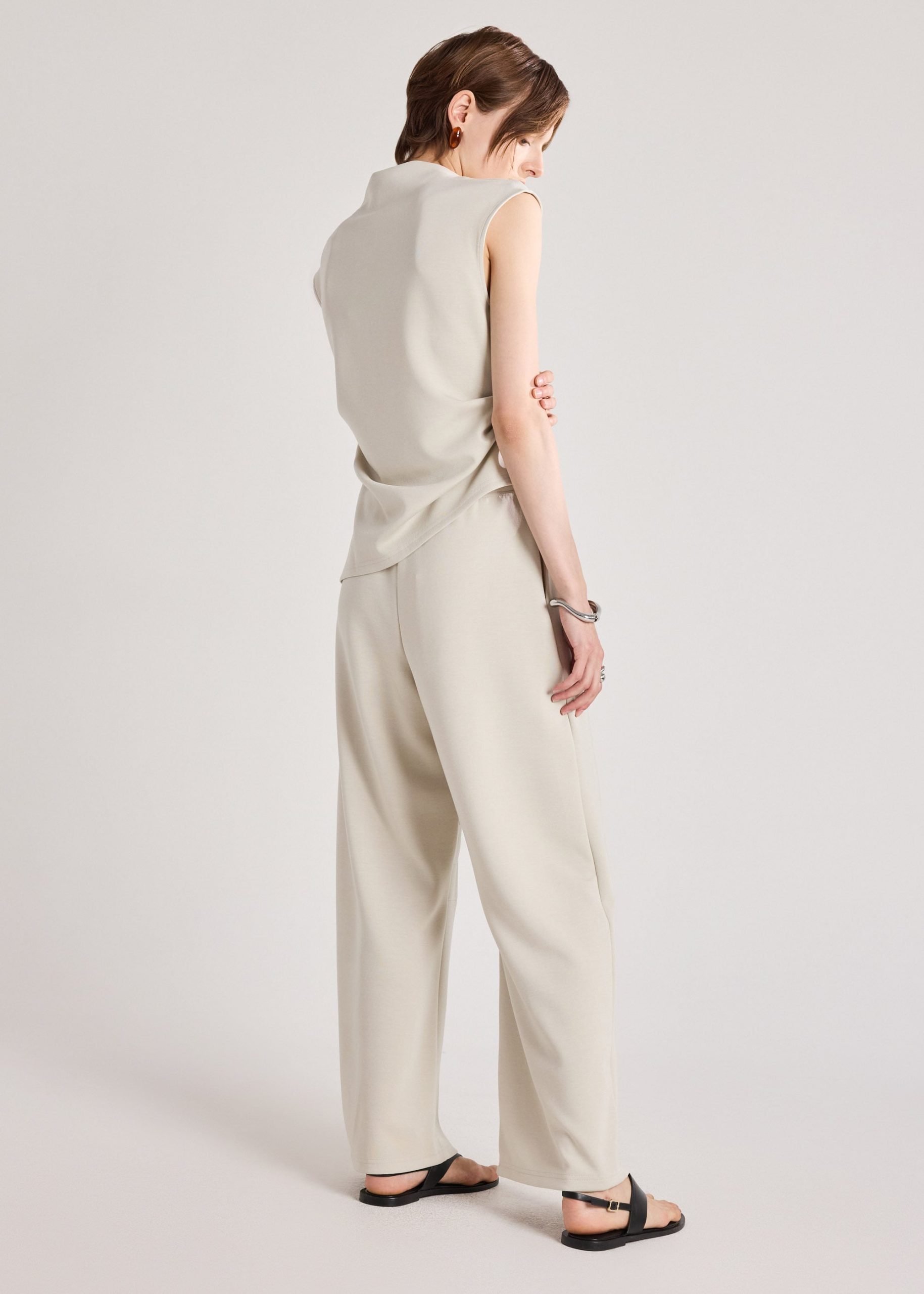 Neoprene Mock Neck Top - Image 11