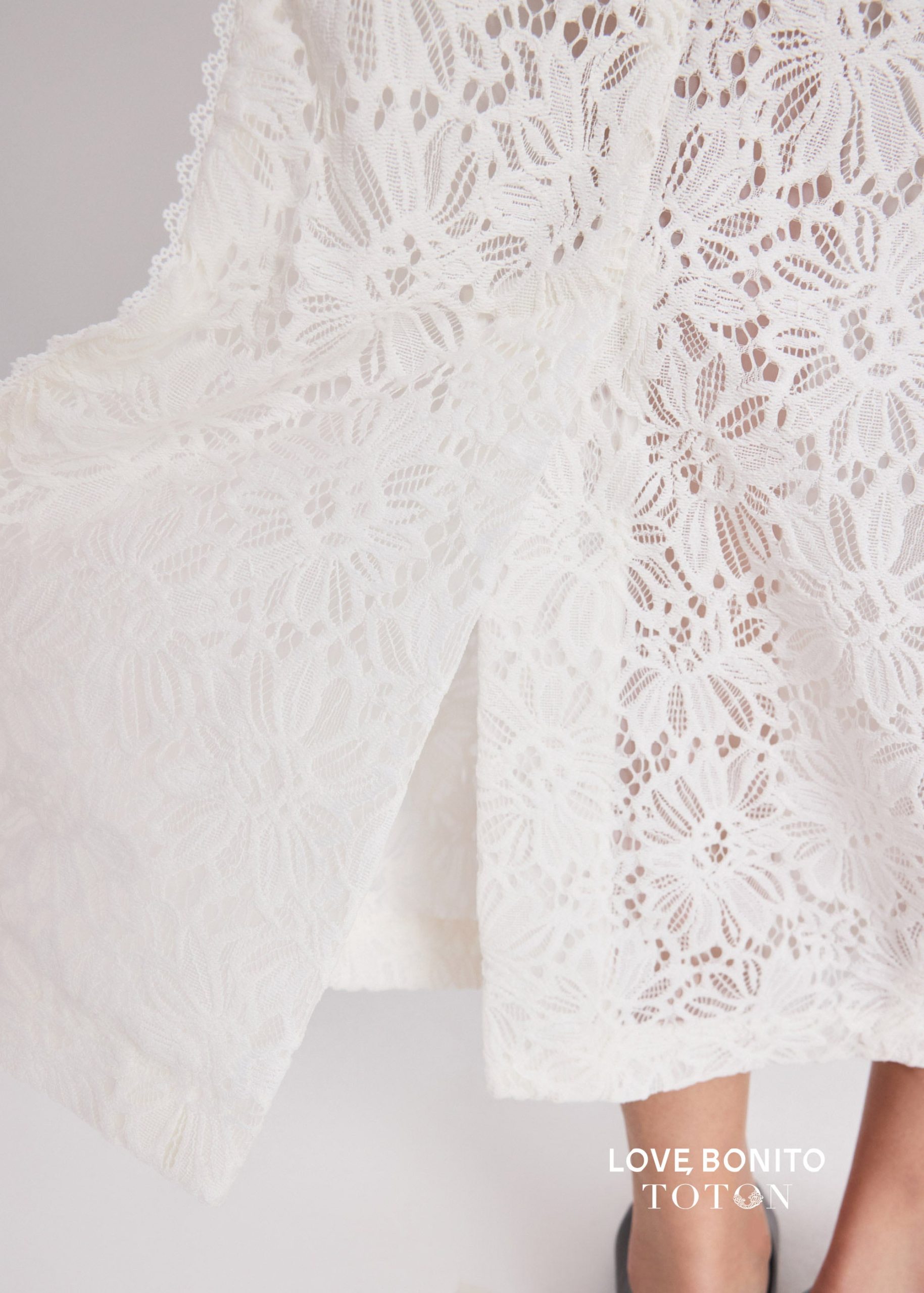 Love, Bonito x TOTON Lace Cocoon Skirt - Image 16