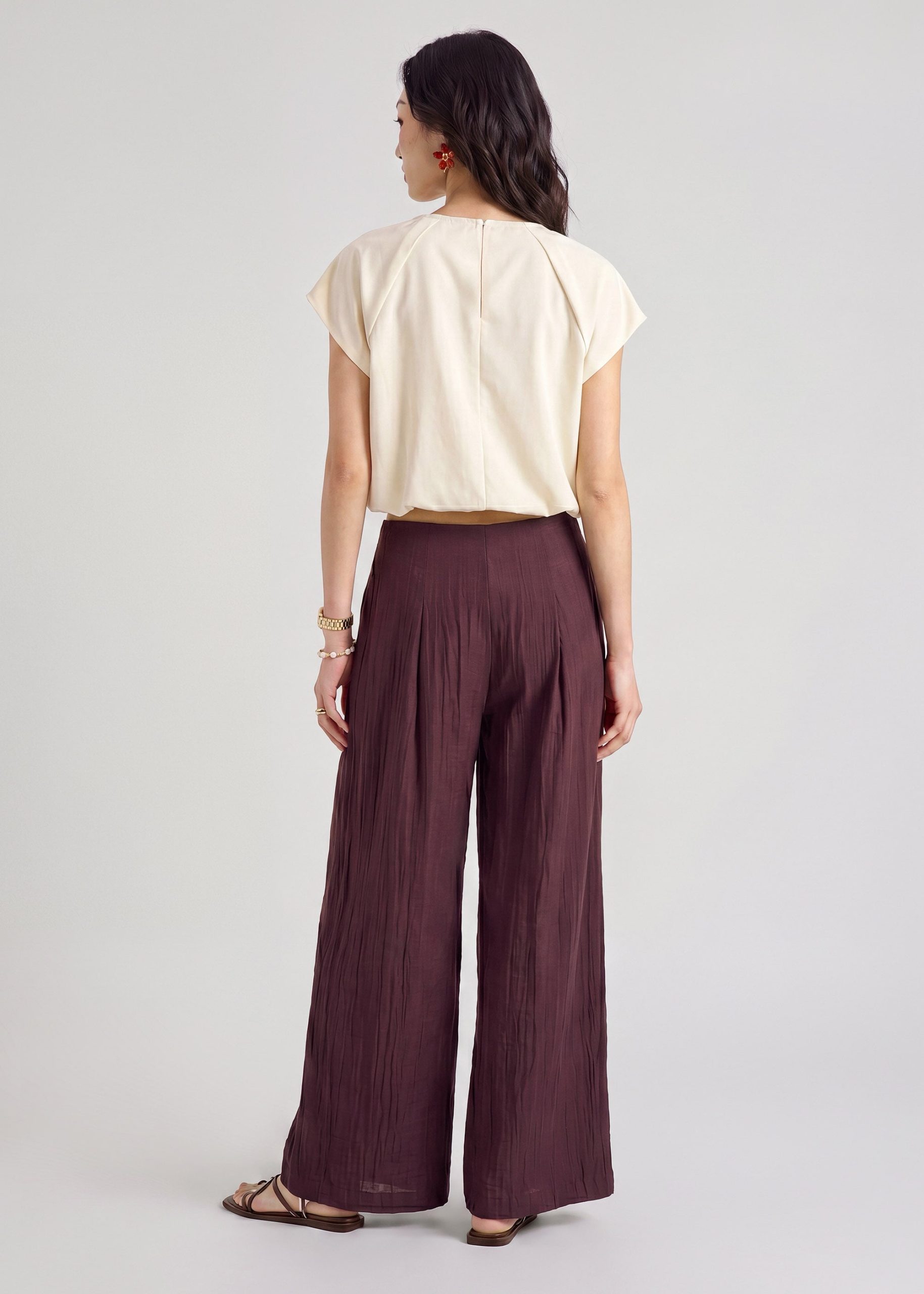 Poplin Balloon Crop Top - Image 5