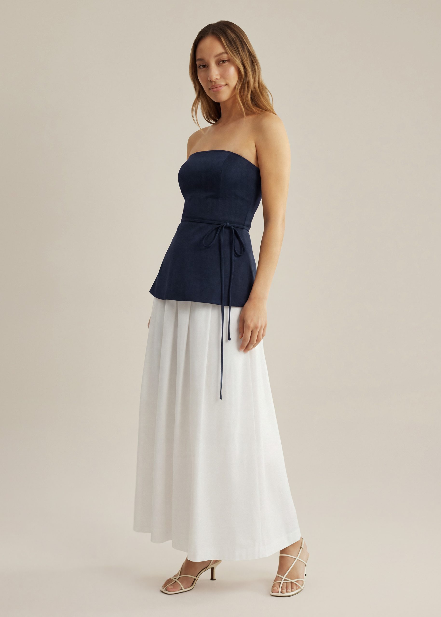 BraFree by LB Tube Top With Ribbon Tie - Image 4