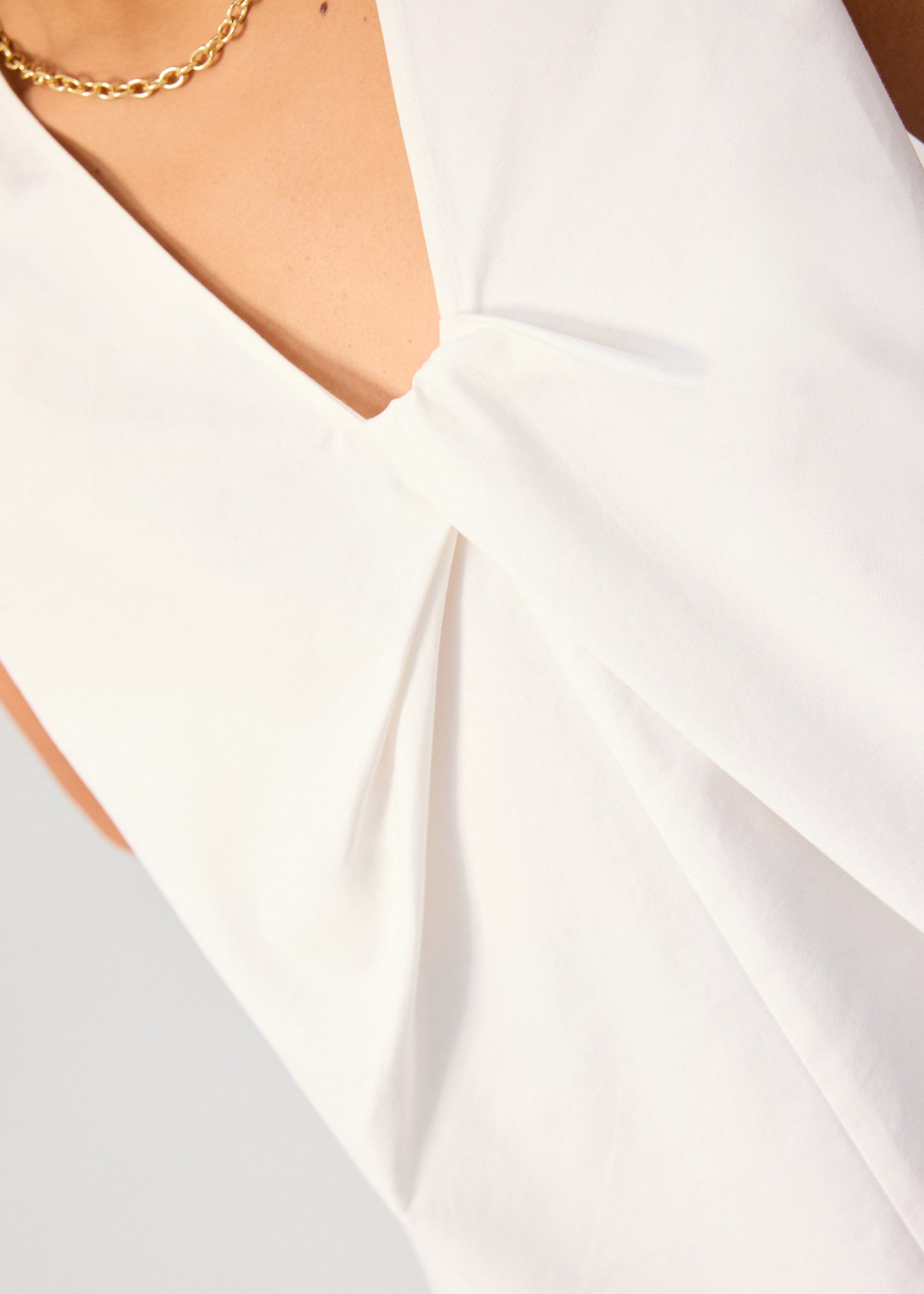 Reversible Relaxed Cotton Knot Shell Top - Image 3