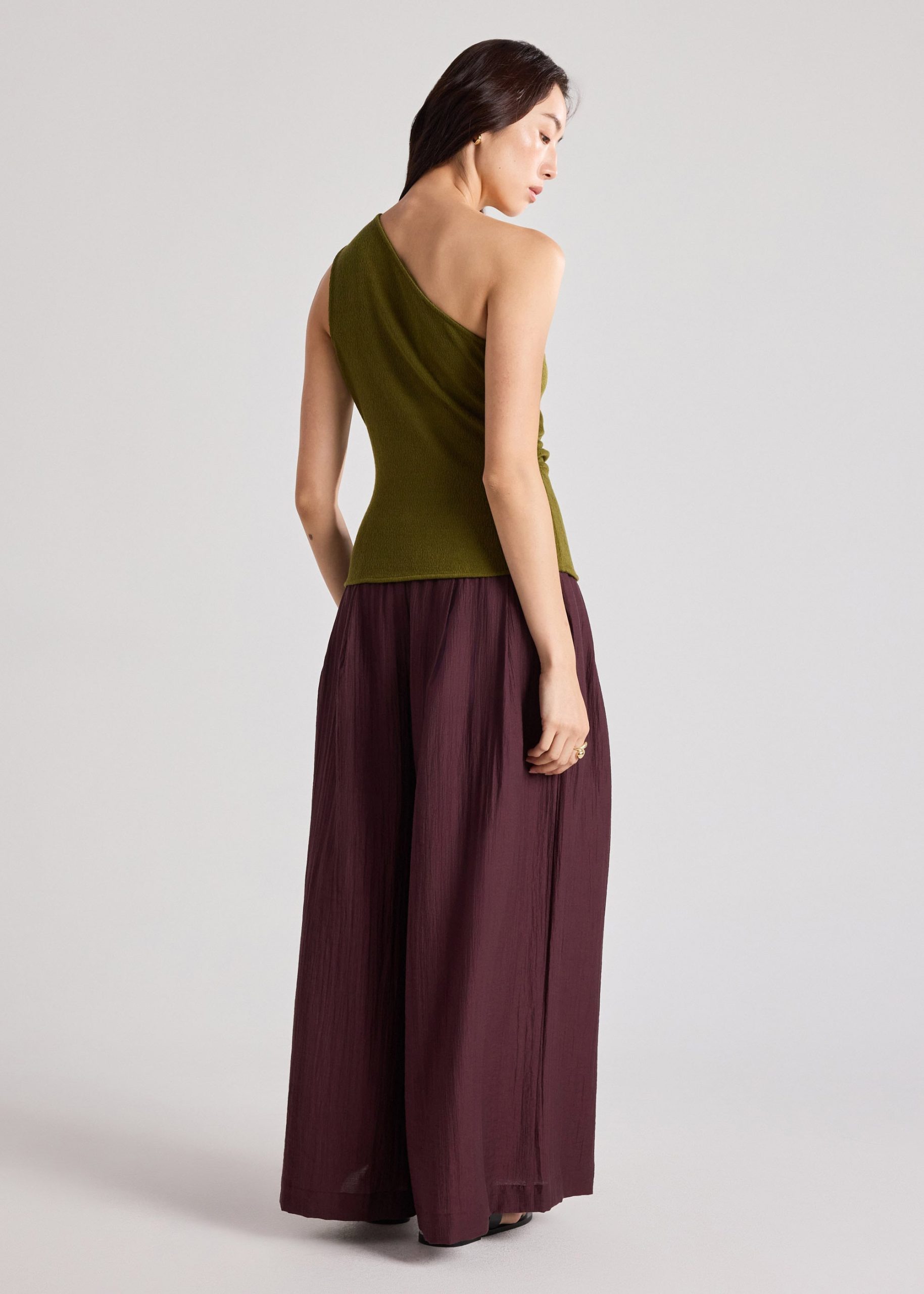 Textured Knit Toga Top - Image 4