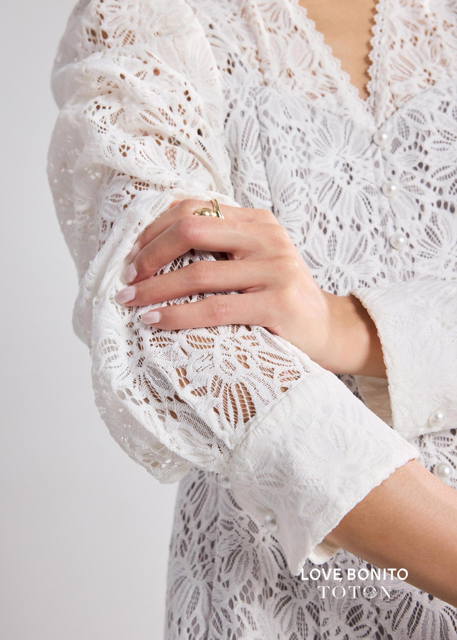 Love, Bonito x TOTON RuchedReady® Lace Kebaya Top - Image 12