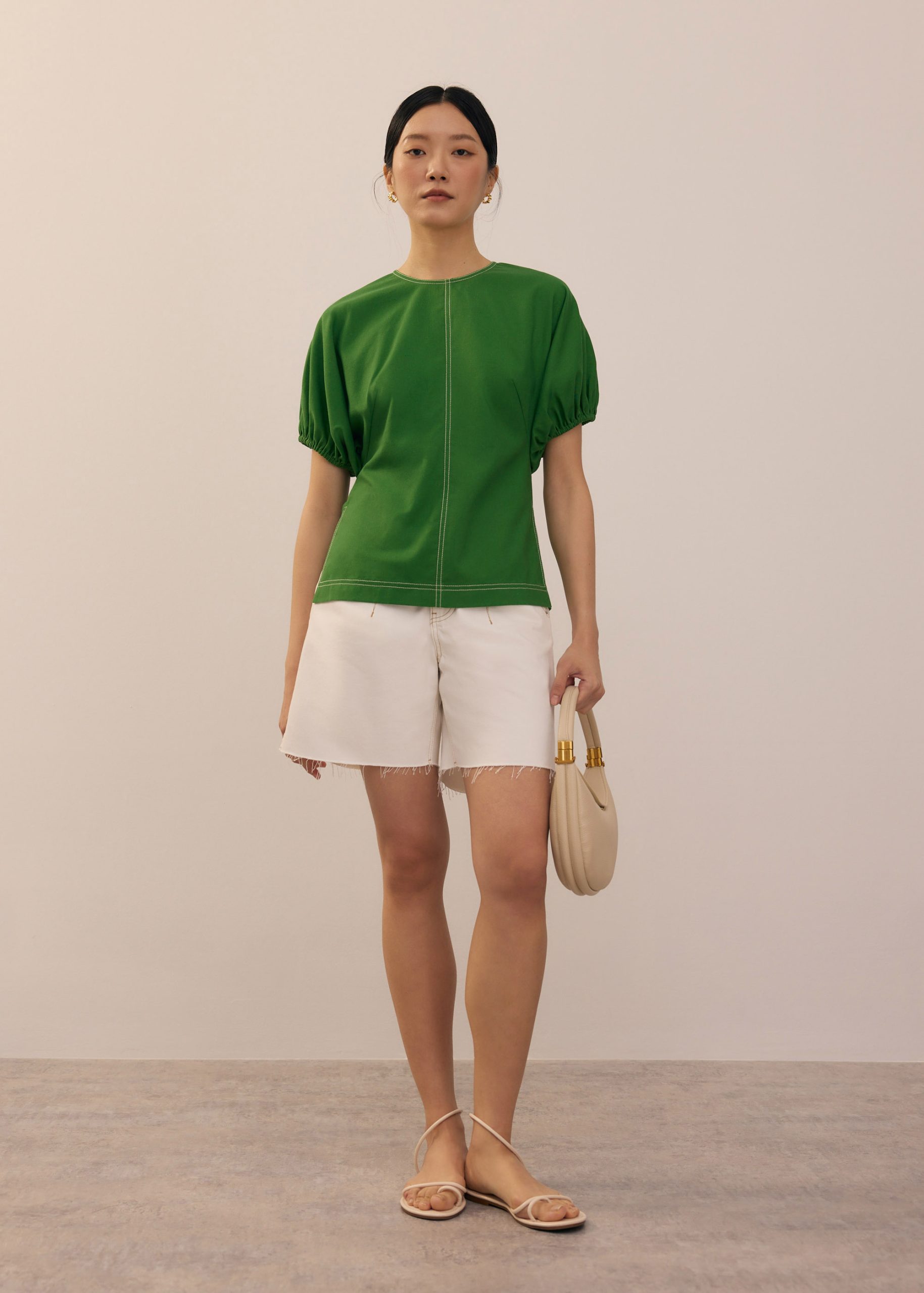Round Neck Batwing Tunic Top - Image 11