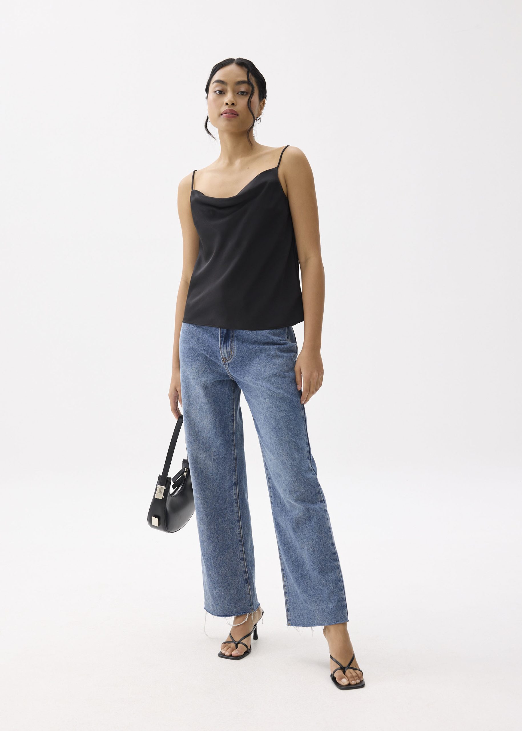 Sophia Cowl Neck Camisole Top - Image 2