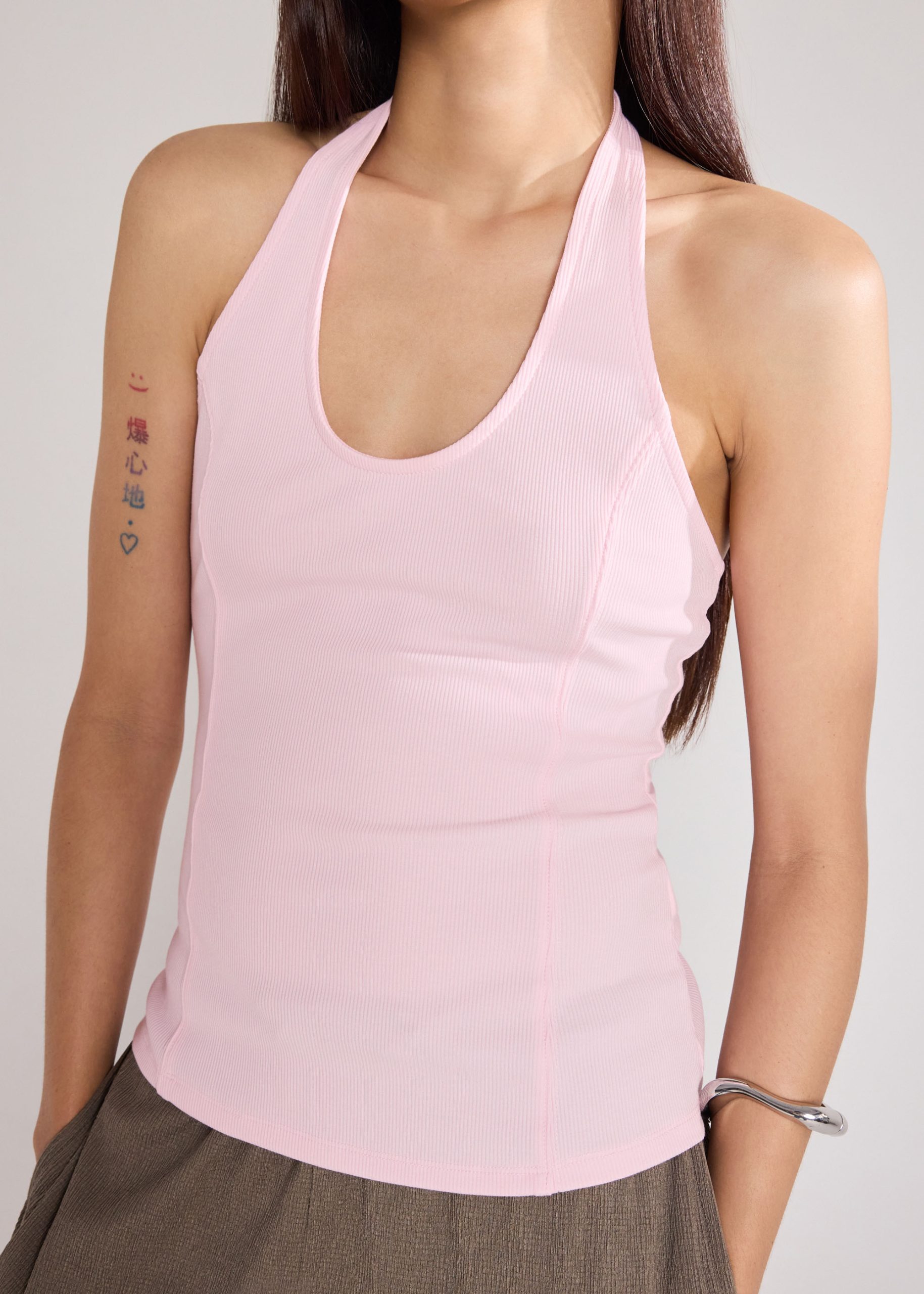 Halter Fitted Top - Image 21