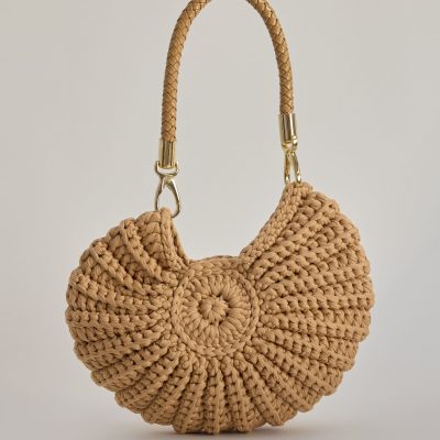 Seashell Macrame Handbag