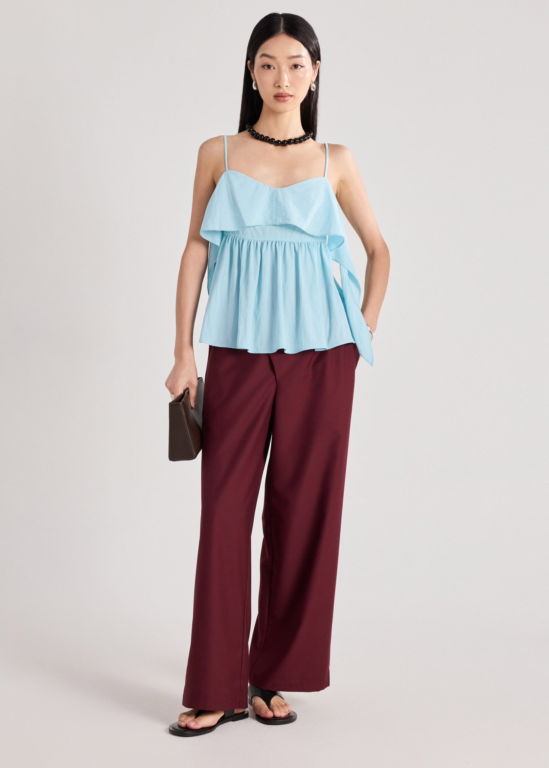 Ruffle Overlay Camisole - Image 9
